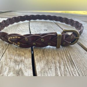 NY&Co Braided Leather Belt